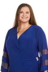 Long Plus Size Evening Dress Formal R&M Richards 3641W