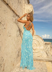 Primavera Couture 3731 Formal Fitted Beaded Long Prom Dress
