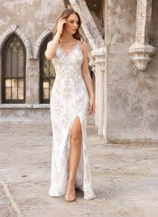 Primavera Couture 3907 Sequined Beaded Long Prom Dress