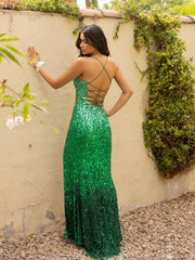 Primavera Couture 3916 Ombre Sequins Prom Long Dress
