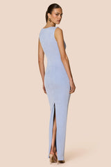 Nookie Crush Drape Maxi Dress - Lavendar