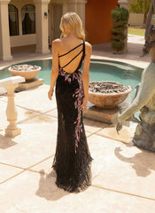 Primavera Couture 3964 Long Formal Prom Sequin Dress