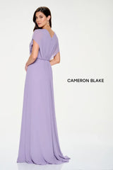 Cameron Blake CB203 Beaded A Line Long Formal Evening Dress