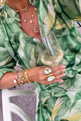The Cornelia Jungle Print Blouse