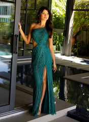 Primavera Couture 4135 Long Formal Beaded Evening Prom Dress