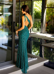 Primavera Couture 4135 Long Formal Beaded Evening Prom Dress