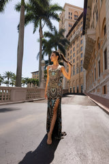 Primavera Couture 4156 Formal Prom Beaded Long Dress