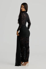 Clara Bodysuit - Black Lace