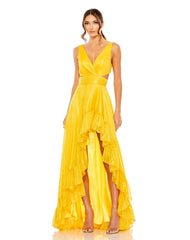 High Low Prom Formal Dress High Low Detail Mac Duggal 49526