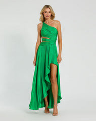 Formal Prom Long Pleated Dress Long Pleated Prom Mac Duggal 49837