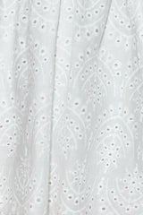Picnic With You Mini Dress White