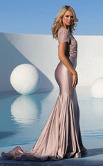 Jessica Angel 577 Long Fitted Lace Evening Dress