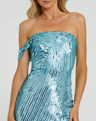 Sequin Formal Long Dress Sequin Formal Long Mac Duggal 6072