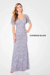 Cameron Blake 221681 Beaded Long Mother of the Bride Formal Dress