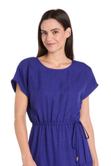 Short Midi Length Dress A Line R&M Richards 6680