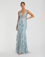 Prom Long Sleeveless Formal Dress Sleeveless Detail Mac Duggal 67481