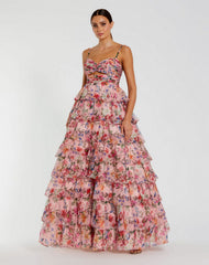 Long Spaghetti Strap Prom Gown Spaghetti Straps Mac Duggal 67966