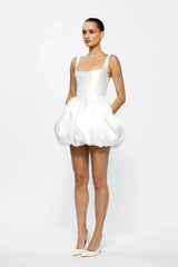 Muse Mini Dress - Ivory