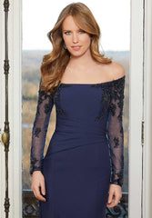 MGNY Madeline Gardner New York  72604 Long Formal Dress