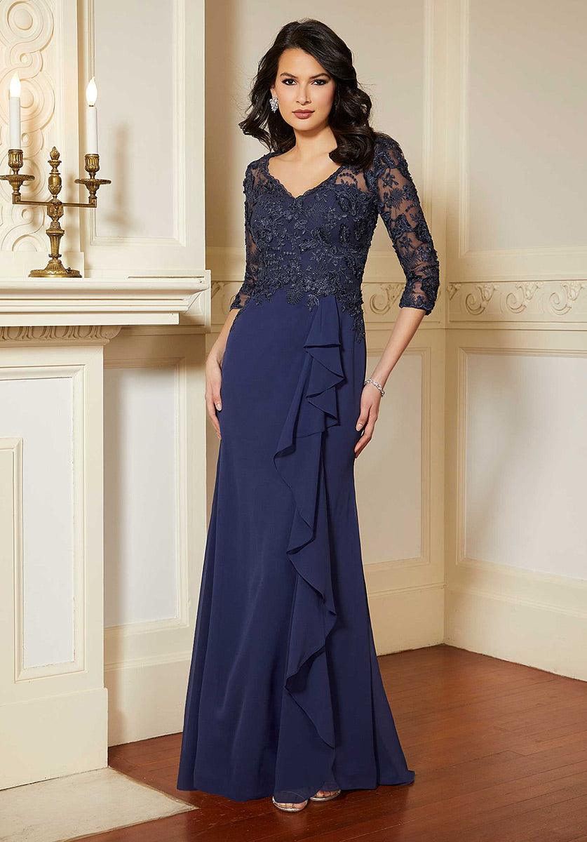 MGNY Madeline Gardner New York  72619 Long Formal Dress