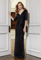 MGNY Madeline Gardner New York  72624 Long Formal Dress