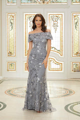 MGNY Madeline Gardner New York  72737 Long Sequin Formal Dress