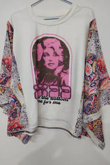 Paisley pattern Bohemian T-shirt