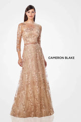 Cameron Blake 118682 Formal Long Mother of the Bride A Line Dress