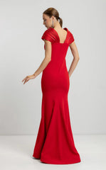 Odrella 7818 Long Mermaid Fit Formal Evening Dress