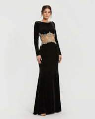 Formal Evening Dress Fitted Long Mac Duggal 79445