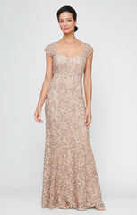 Alex Evenings 81122588 Long Formal Evening Dress