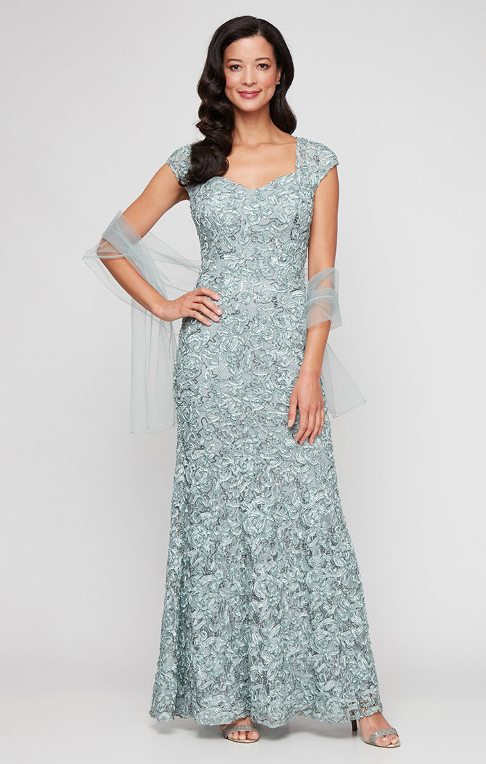 Alex Evenings 81122588 Long Formal Evening Dress