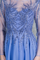 Cinderella Couture 8294M A Line Long Formal Sequin Dress