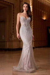 Gretchen Gown - Sequin Fitted Dress