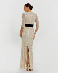 Long Formal Sequin Dress Mother of the Bride Mac Duggal 94166