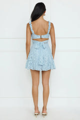 Refreshing Soul Lace Mini Dress