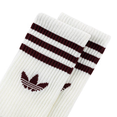 3-Sripes Crew Socks 3 Pairs