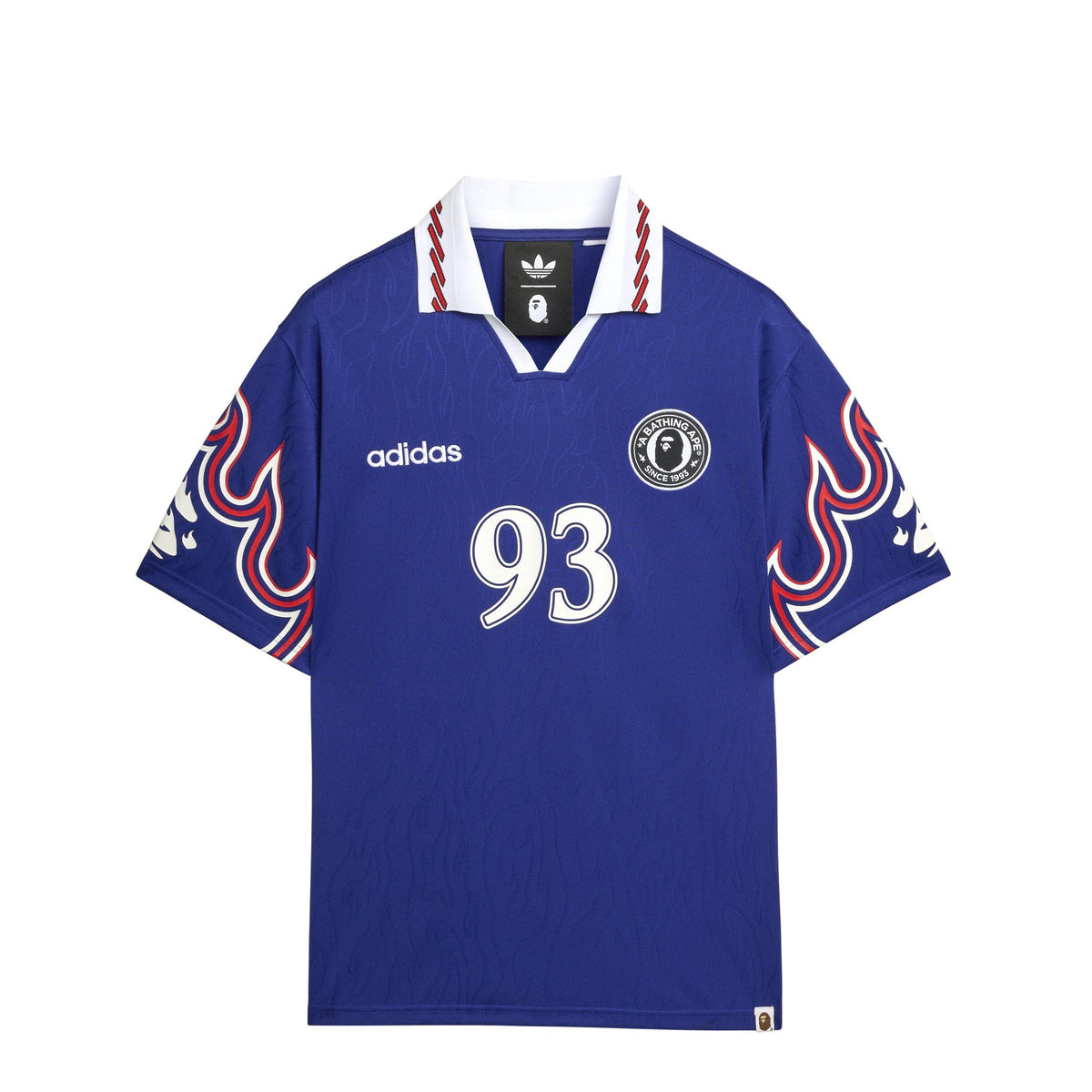 x Bape Short Sleeve Flame Jersey