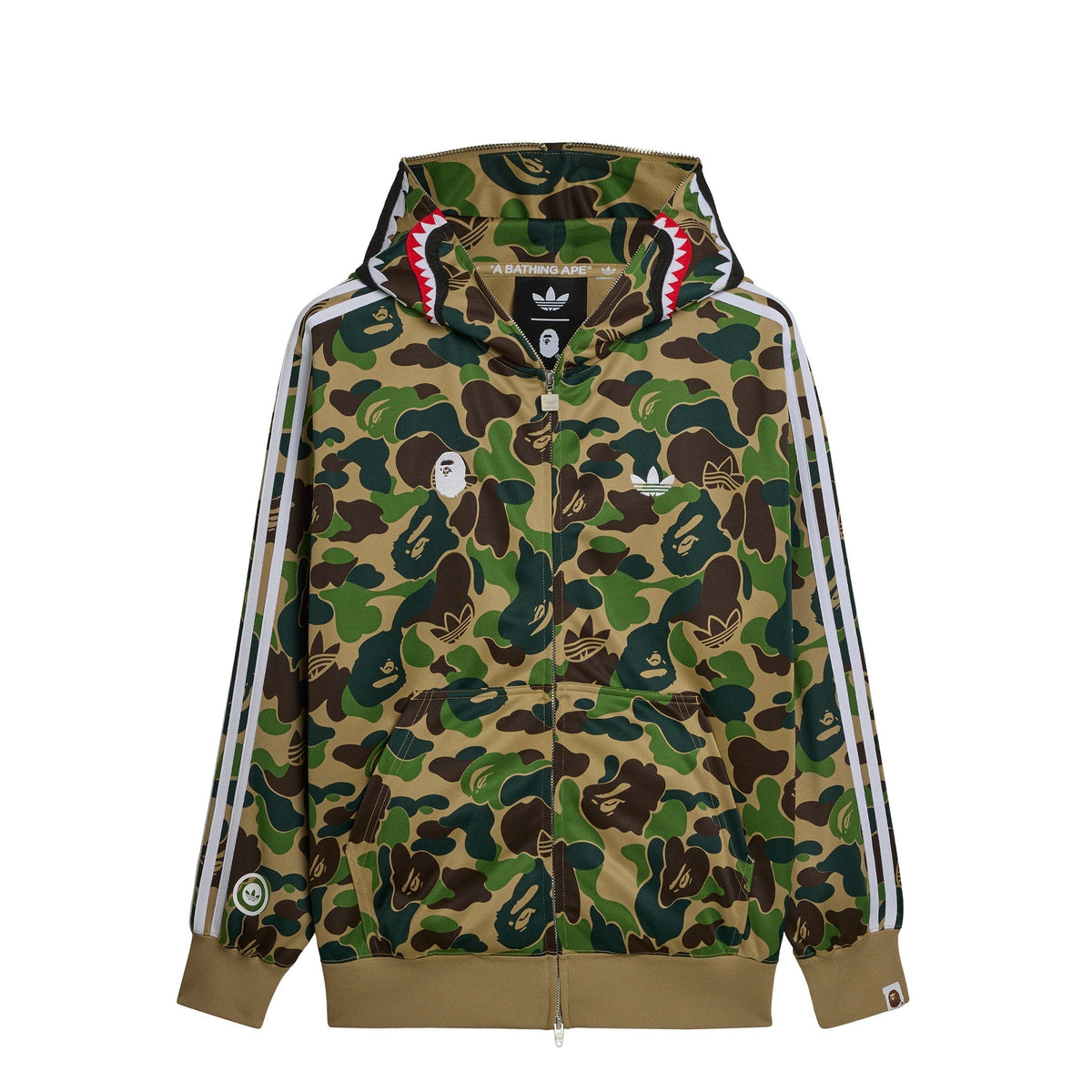 x Bape Shark Track Hoodie