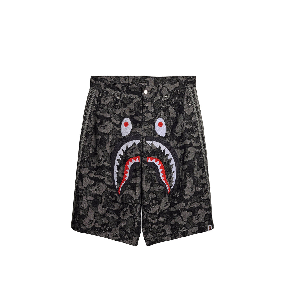 x Bape Shark Denim Jorts