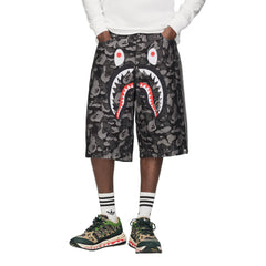 x Bape Shark Denim Jorts