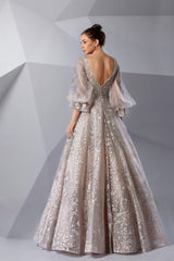 Modessa Couture M20237 Long A Line Formal Evening Dress