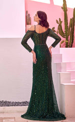 Modessa Couture M22406 Prom Long A Line Formal Evening Dress