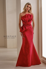 Montage M3104 Beaded Long Mermaid Evening Formal Dress
