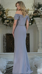 Marsoni MV1352 Fitted Long Formal Beaded Dress