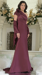 Marsoni MV1358 Long Mermaid Floral Formal Evening Dress