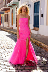 Nox Anabel P1401 Fitted Long Prom Dress