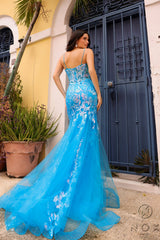 Nox Anabel Q1390 Sequins Mermaid Long Prom Gown