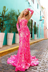 Nox Anabel R1268 Long Sequins Mermaid Prom Gown