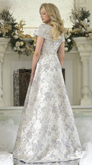 Rina di Montella RD3312 Beaded Long Formal Evening A Line Dress